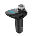 Bluetooth Car Hands-free Kit FM Transmitter MP3 Player Quick Charge USB Charger