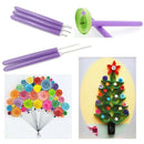 5 in 1 Quilling Tools, 5Pcs Different Size Quilling Slotted Tools Paper Qui H5U9