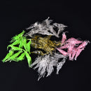 10pcs 4.8cm Shrimp Soft Prawn Tackle  Saltwater Bass Fishing Lures NO Hook OZ