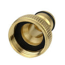 6 Pcs Brass Garden Water Hose Pipe Fitting Tap Male Faucet Connectors