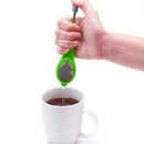Healthy flavor silicone tea strainer mixer measurement Tea coffee filter te F8C4