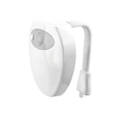 Rechargeable 16-Color Motion Sensor LED Toilet Light with Waterproof Design