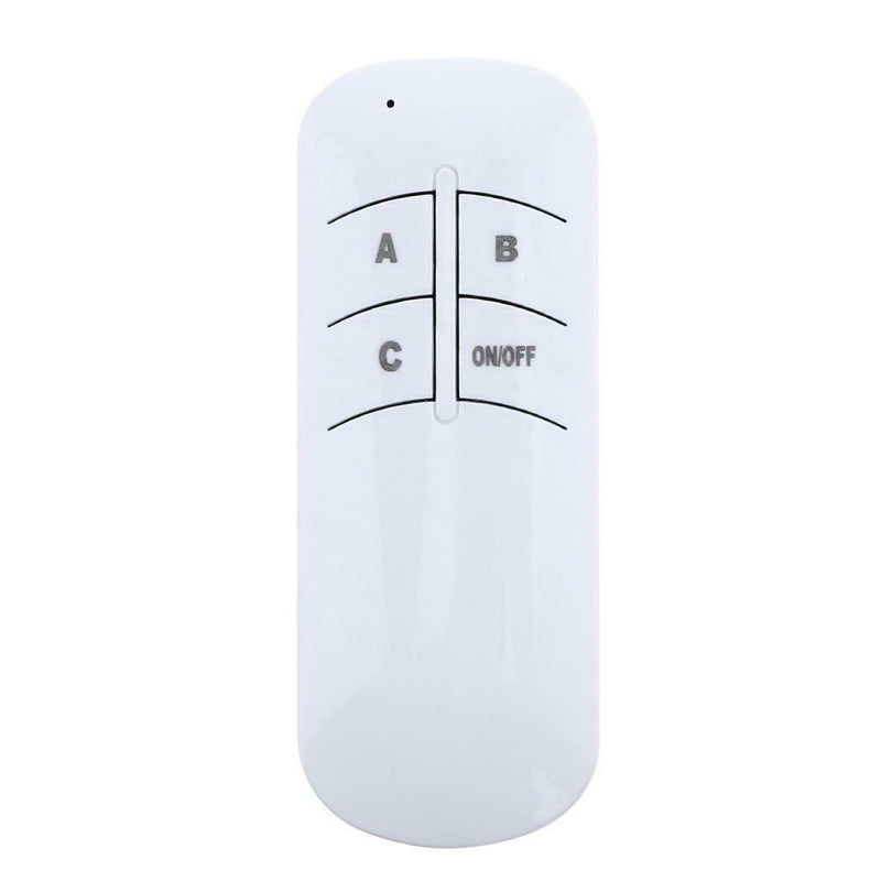 Wireless ON/OFF 3-Way 220V LED Lamp Remote Control Switch Receiver Transmitter