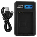 Fit For Nikon EN-EL14 Camera Battery Charger LCD D5300 D5500 D5200 D3300 D3200