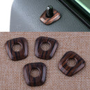 4X Door Lock Pin Cover Trim Ring fit for BMW X1 F48 2016-2019 hf