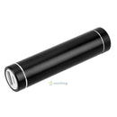 Aluminum Alloy Cased 18650 Battery Power Bank Box with Spring(Black) SN9F