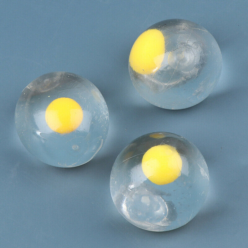 Funky Egg Splat Ball Stress Relief Eggs Yolk Balls stress ball Stuffed Splat Hn