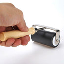 Hard Rubber Roller Wooden Handle Printing Ink Brayer Artists Art Tool (M) A