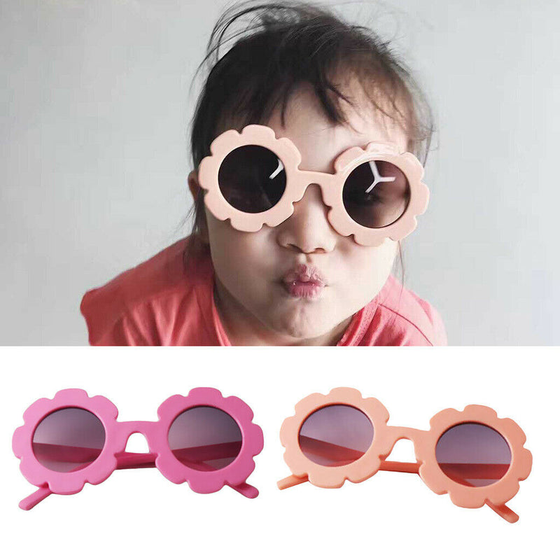 Fashion Lovely Kids Boys Girls Round Sunglasses Toddler Goggles Glasses