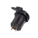 Dual USB Ports Car Boat Charger Digital Panel