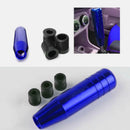 Blue 18cm Long Aluminum Alloy Manual Gear Shift Shifter Lever Knob for Car Auto