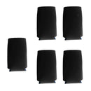 5x Neoprene Beer Can Cooler Soda Beverage Sleeve Holder Wrap Favour Black