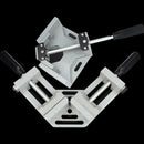 Aluminum Single Handle 90 Degree Right Angle Clamp Woodworking Frame Clip R