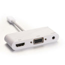 USB 3.1 Type C to VGA/HDMI/Audio/USB 2.0 4 Port Display Adapter Converter