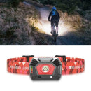 USB Recharge LED Headlamp Flashlight Headlight Head Torch Sensor Waterproof C3S9