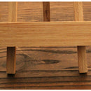 Bamboo Display Stand, Pure Solid Wood Easel Plate Display Photo Holder Stand