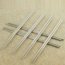 22.5 cm Korean styles Chinese chopsticks luxury stainless metal steel Reu M9R0