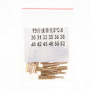12x Solid Carburetor Slow Pilot jet 30 - 52 for Keihin PZ19 PB16/18/20 Carb