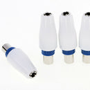 10 Pieces RF Male Connector For TV Coaxial Cable Antenna