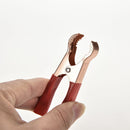 2X Red&Black Car Battery Test Lead Clip Crocodile Alligator Clamps 50A 80mm  JR