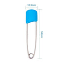 1 Box (100pcs) 2 Inch Assorted Color Plastic Head Pins Baby Safety Pins Dia G9T5