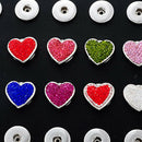 Black Acrylic Snap Stands Display Detachable Set for 18mm Snap Button Charm