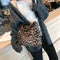 Leopard Women Handbags Big Capacity Pu Leather Females Handbags Fashion Leo J4J8