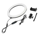LED  Light, Dimmable Adjustable 3 Lights Color 10 Inch with Phone Stand