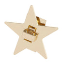 Women Star DIY Metal Clasp Turn Twist Lock For Shoulder Bag Handbag Purse