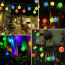 Multicolor LED Solar String Light Waterproof Garden Fairy Lamp (8Mode 9.5m)
