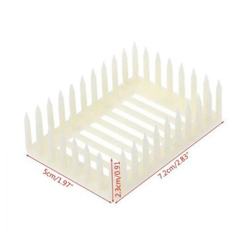 6XPlastic Queen Marker Cage Clip Bee Catcher Beekeeper Beekeeping Tool Equipment