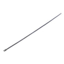 100x 11.8" Stainless Steel Cable Zip Ties Exhaust Wrap Coated Locking