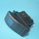 12V&24V Car Truck Boat UTV Blue LED Backlit Rocker ON OFF ON Switch Panel