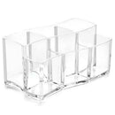 Makeup Brush Holder Organizer Clear PS Cosmetic Storage Organizer For Bathr