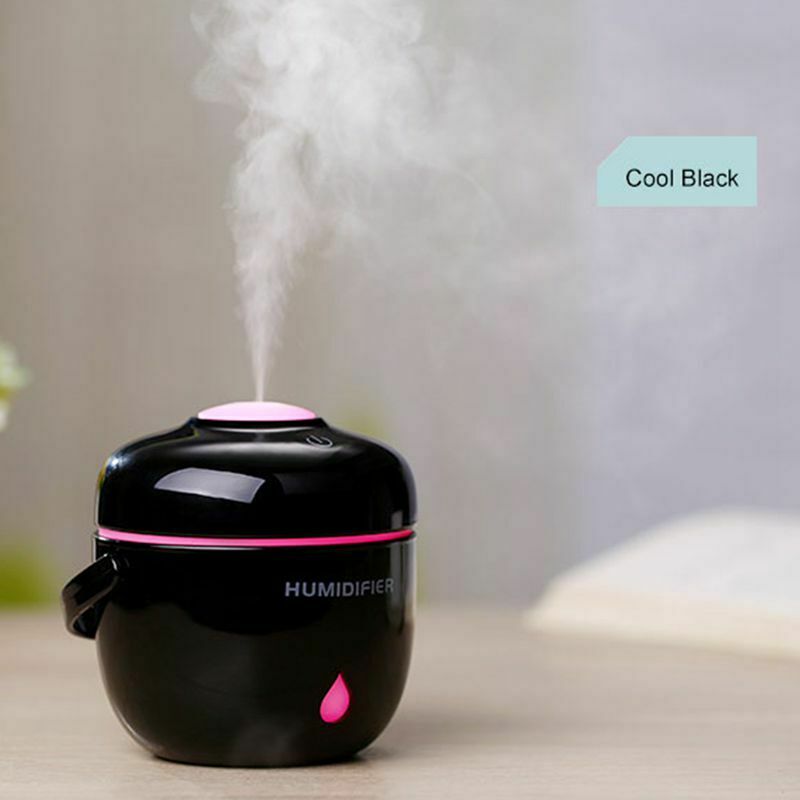 230ml Rice Cooker LED Glowing Air Aroma Humidifier ESSential Oil Diffuser A Y1G8