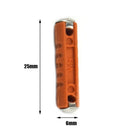 120pcs/set 5-30 Amp 32V GBC Torpedo Fuses Continental Automotive Fuse Assortment