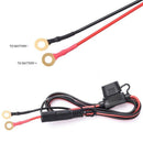 360 Degree Rotating Mounting Holder For SAE To USB Cable Adapter Charger Qu