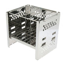 Outdoor Camping Stove Wind Shield Screen Windshield Grill Rack Gas Charcoal