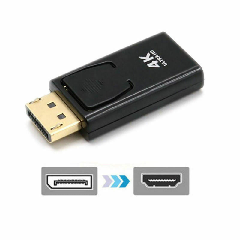 Adapter Converter Display Port Male to HDMI Female DisplayPort DP to HDMI