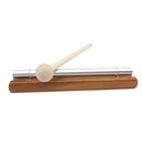 Wooden Base 1 Pc Solo Mini Meditation Chime W/ Mallet Percussion Instrument