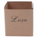 150 pcs Candy Boxes Love Rustic Kraft paper Bonbonniere Jute Shabby Chic Vi