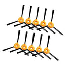 10pcs Nylon Spinning Side Brush 3-armed For Eufy 11 Vacuum Cleaning Robots