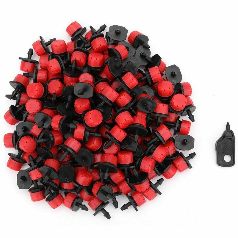 Adjustable Irrigation Drippers Emitters Micro-Sprinklers Heads 1/4 inch Dri
