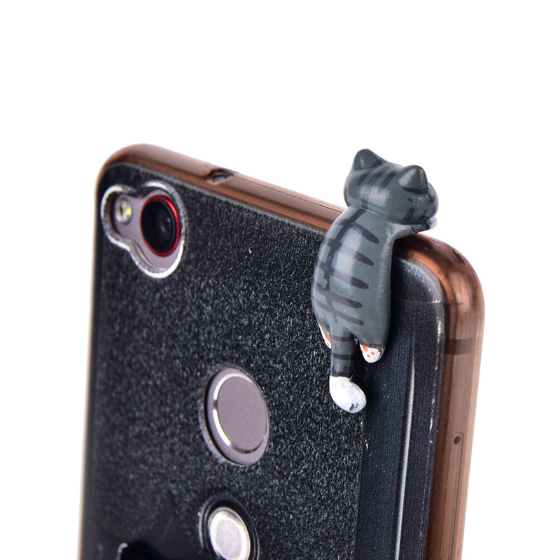 Cute 6pcs Cat 3.5mm Anti Dusts Earphone Jack Plug Stoppers Caps For-Mobile phone