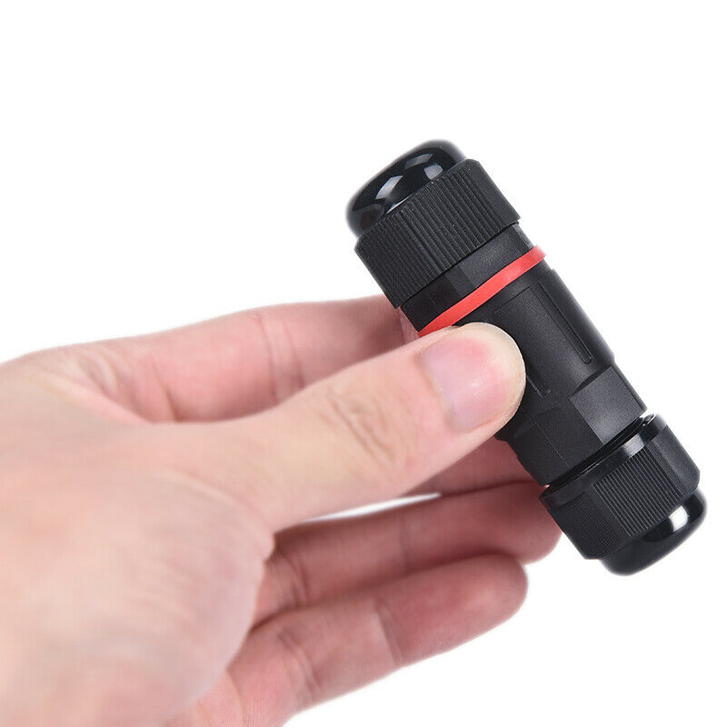 Cable Connector Waterproof IP68 16A Electrical Wire Sealed 3 pin Wire Connec- Gw