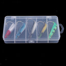 5pcs VIB Fishing Lures Crankbaits Weedless Design Metal Lure Single Hook