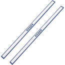 Office Blue Plastic White Board Magnetic Stripe Bars 30cm Length 2 pcs