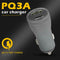 PQ3A Quick Charge 3.0 Car Charger 36W 2 Port USB Fast Charging Adapter for Phone