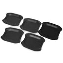 5pcs Car Exterior Door Handle Bowl Covers for Jeep Wrangler JL 4-Door 2018-2019