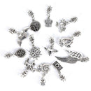 12Pcs Mixed Style Animal Alloy Pendant Charm DIY Craft Making Bracelet Jewe 3C